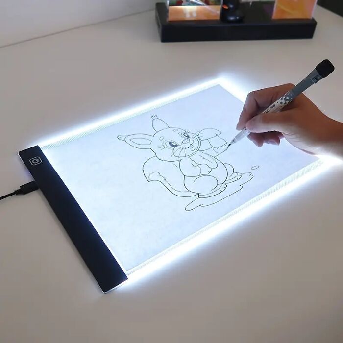  LED Drawing Light Pad: Illuminating Your Doodles With A Pun-Ch
