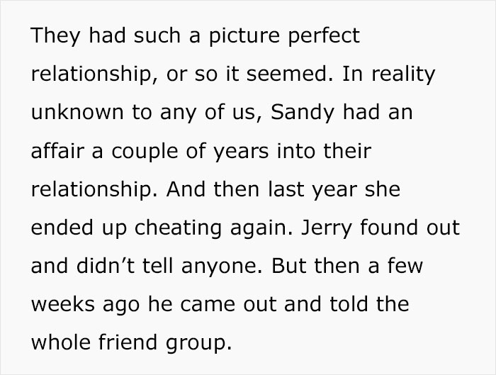 Woman Cheats On Spouse And Gets Canceled By Friends, Another Couple Nearly Splits Over This Woman Cheats On Spouse And Gets Canceled By Friends, Another Couple Nearly Splits Over This