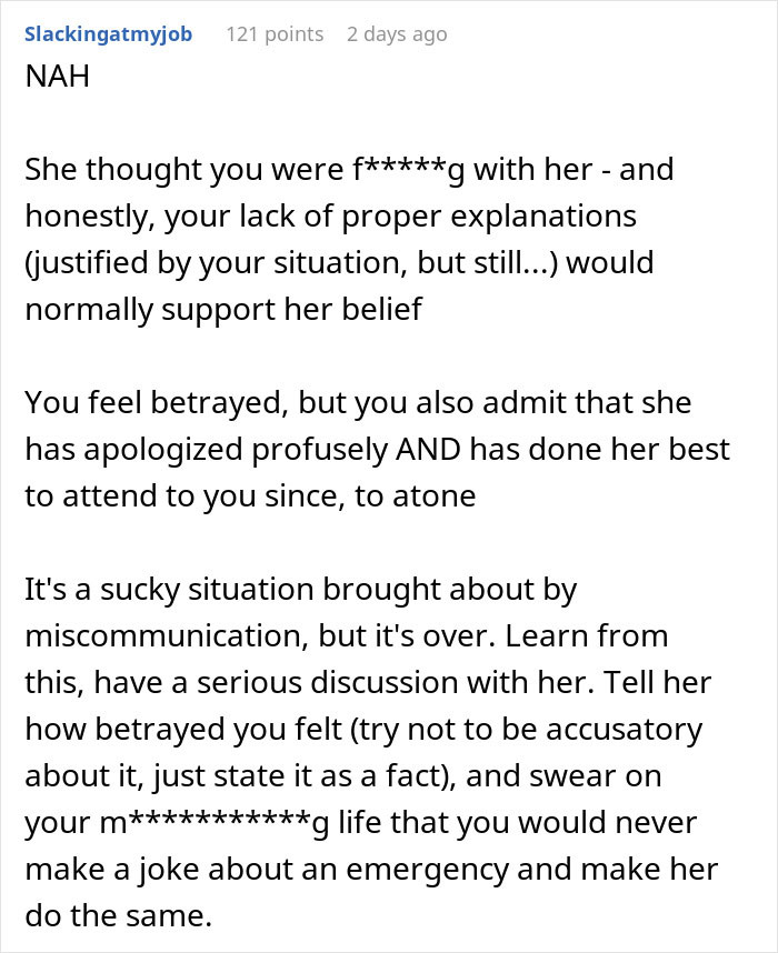 “Do Not Marry Her”: Man Rethinks Marriage Proposal After GF Ignores Him In An Emergency “Do Not Marry Her”: Man Rethinks Marriage Proposal After GF Ignores Him In An Emergency