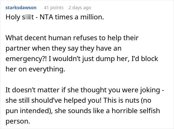 “Do Not Marry Her”: Man Rethinks Marriage Proposal After GF Ignores Him In An Emergency “Do Not Marry Her”: Man Rethinks Marriage Proposal After GF Ignores Him In An Emergency