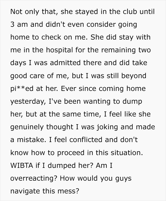 “Do Not Marry Her”: Man Rethinks Marriage Proposal After GF Ignores Him In An Emergency “Do Not Marry Her”: Man Rethinks Marriage Proposal After GF Ignores Him In An Emergency