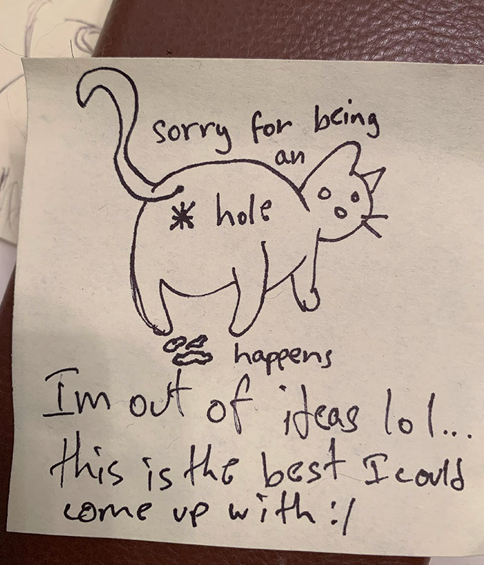 This Apology Note From My Husband