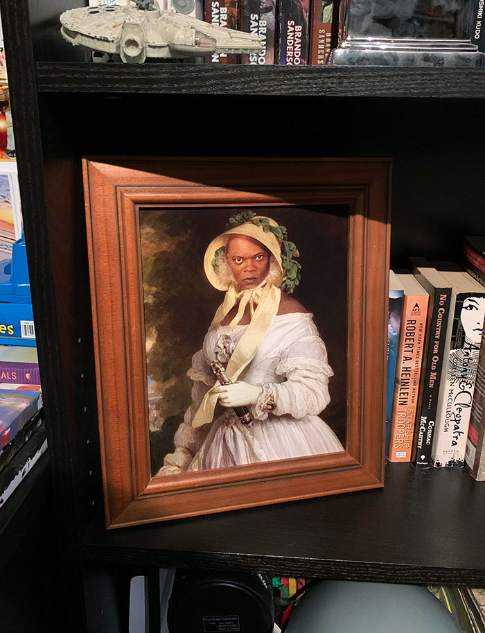 I Quietly Changed A Picture In My House To The One I Photoshopped To Surprise My Wife