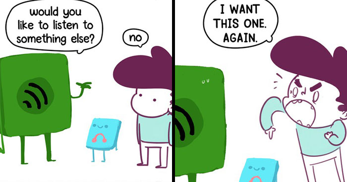 30 Funny Comics With Unexpected Twists And A Dash Of Dark Humor Made By This Artist