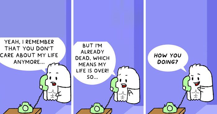23 Funny Comics By “Almost 100 Ghosts” (New Pics)