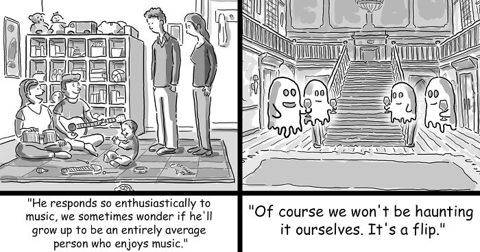30 New Comics By David Ostow That Bring A Refreshing Dose Of Wit To Ordinary Moments
