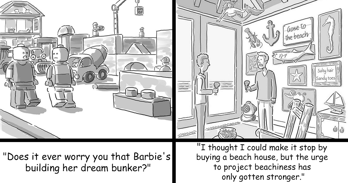 30 Humorous One-Panel Comics By David Ostow To Lift Your Spirits (New Pics) - Vimarsana News