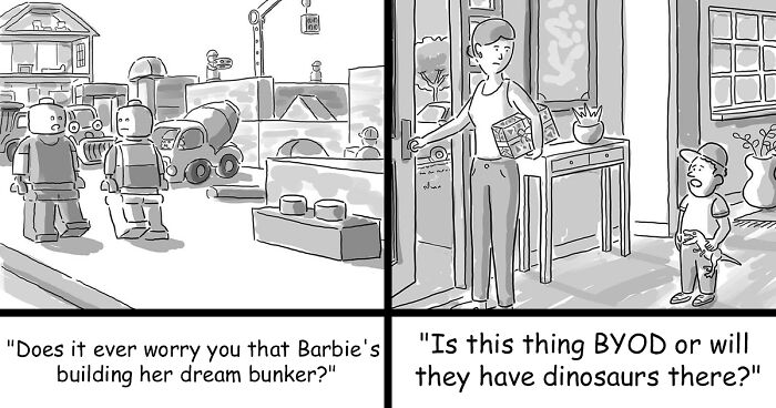 Artist Creates Humorous One-Panel Comics That Might Brighten Your Day (30 New Pics)