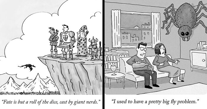 This Cartoonist Might Make You Laugh With His 75 Witty Single-Panel Comics