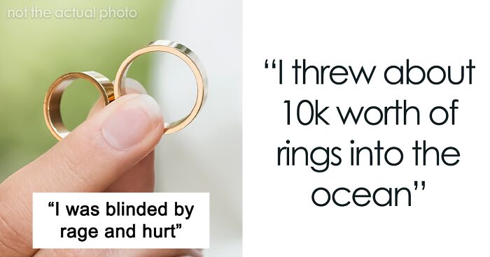 “My Husband’s Jaw Hit The Floor”: Wife Throws Rings In The Ocean After Husband’s Cruel ‘Prank’