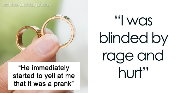 Jokester Husband Learns A Lesson When His Prank Makes Wife Throw Her Rings Into The Ocean
