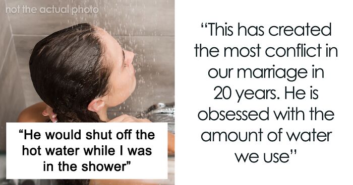 Wife Threatens To Move Out Over Husband’s ‘Dumb’ Showering Rule