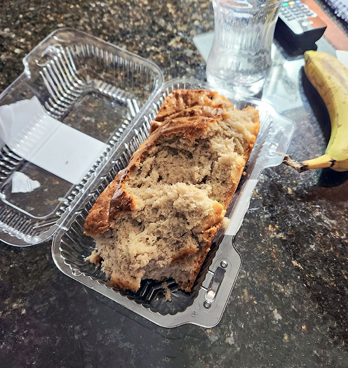 My Husband Ate The Top Of The Banana Nut Bread