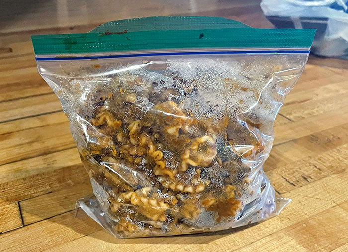 My Boyfriend Insists On Storing Leftovers In A Ziplock Bags. His Reasoning Is, "It Saves A Dish", Even Though They Have To Be Transferred To A Dish Later Anyway