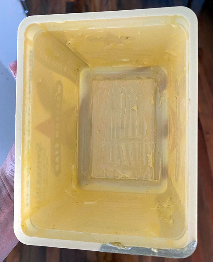 My Husband Put This Butter Container Back In The Refrigerator