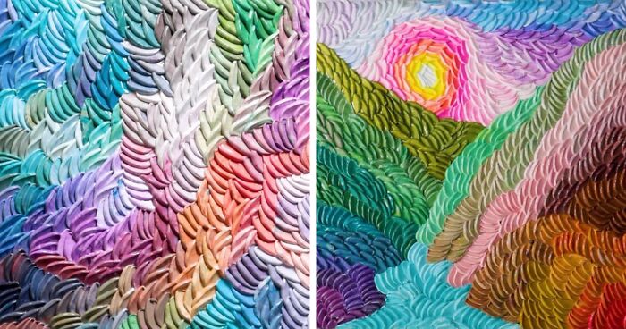 Artist Plays With Color To Create Mesmerizing Patterned Art (36 Pics)