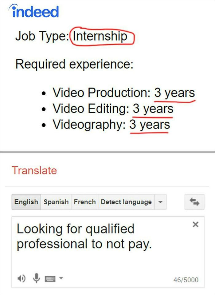 Actually Job Posting I Found Today