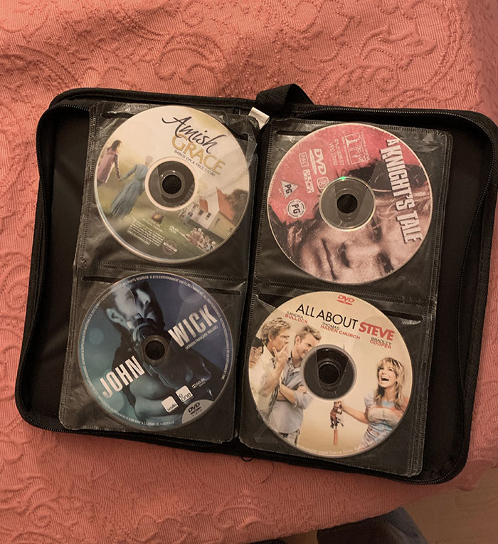 The Hotel I’m Staying In Has A DVD Player And A Collection Of DVDs You Can Watch