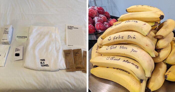 90 Times People Spotted Simple Yet Genius Solutions In Their Hotels (New Pics)