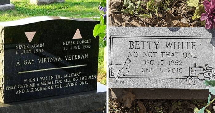 40 Headstones That Are So Unique They Just Might Make You Want To Take A Walk Around A Local Cemetery
