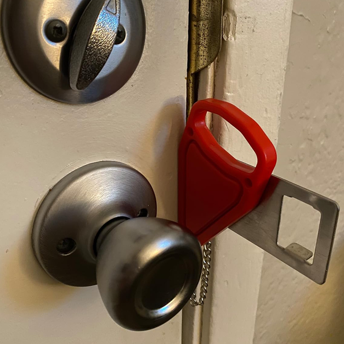  Play It Safe With A Portable Door Lock