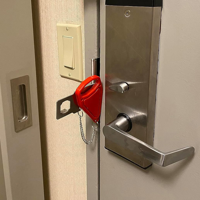  Play It Safe With A Portable Door Lock