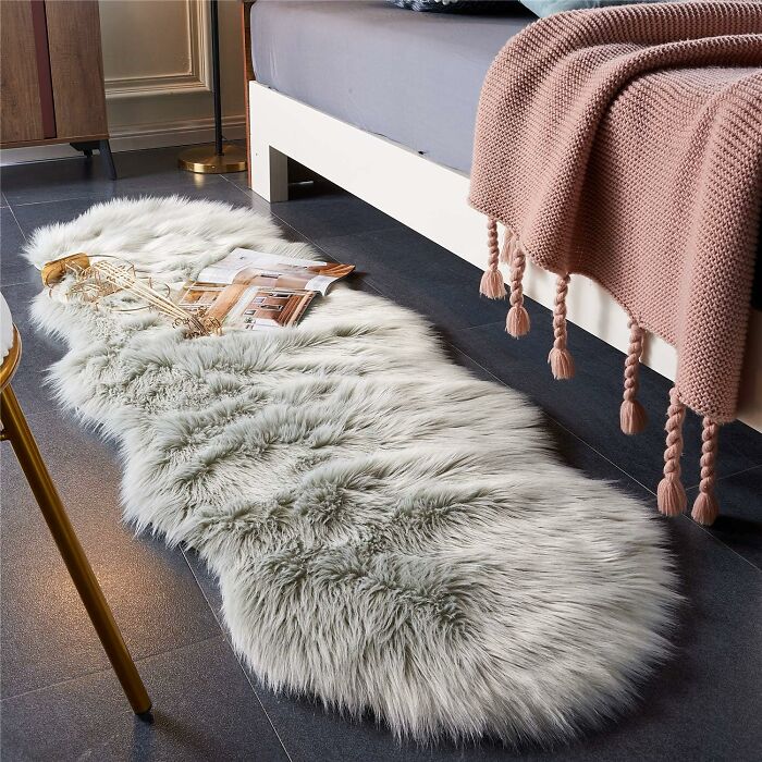 No Animals Were Harmed In The Making Of This Luxe Area Rug