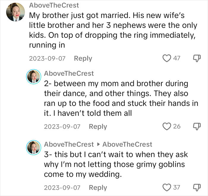 Parents Bring Kid To Child-Free Wedding, Try To Blame Everyone Else After It Ends Tragically