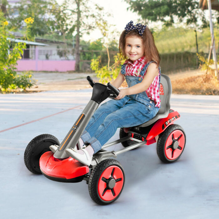 Wheelie Love This Pedal Car: Steer Your Way To Fun