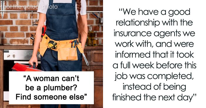 “I Want A Real Plumber”: Guy Can’t Believe A Woman Can Be A Plumber