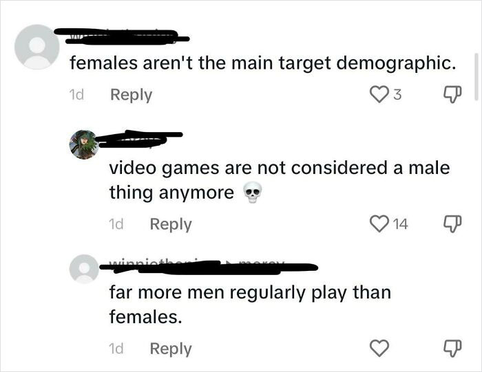 This Was On A Post About Sexualization Of Women In Video Games