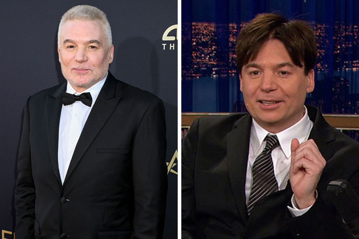 Mike Myers Dons Mask Before Revealing “Unrecognizable” Look In First Public Appearance In A Year