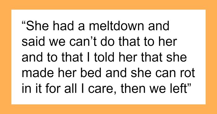 MIL Has A Meltdown When Couple Says She Won’t See Her Grandkid, Told “You Made The Bed You Lie In”