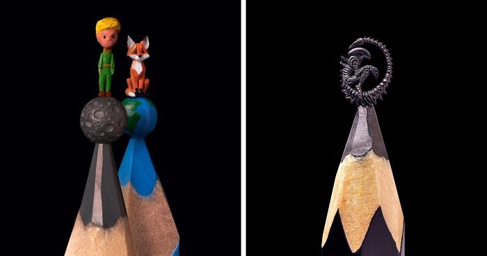 65 New Sculptures Of Famous Characters, And Other Things Made Out Of Penicil’s Lead By Salavat Fidai65 New Sculptures Of Famous Characters, And Other Things Made Out Of Penicil’s Lead By Salavat Fidai