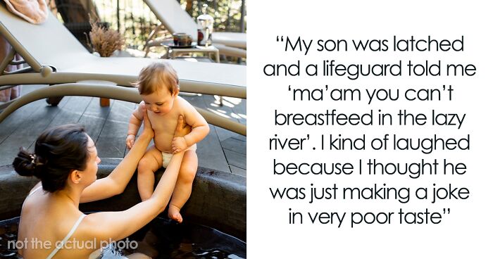 A Water Park Bans Mom From Breastfeeding In Water, Her Rant Goes Viral Online Causing Backlash