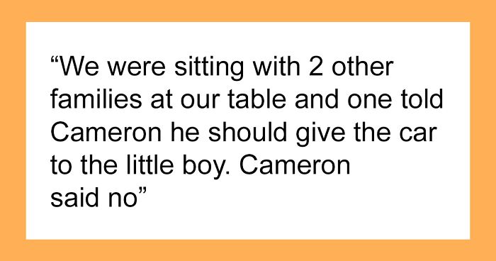 Boy Wins Big In School Raffle, Refuses To Give Up Prize To Calm Sore Loser