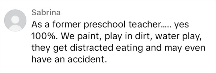 Mom Defends Decision To Send Kid To School In Clean But Stained Clothing, Splits The Internet Mom Defends Decision To Send Kid To School In Clean But Stained Clothing, Splits The Internet
