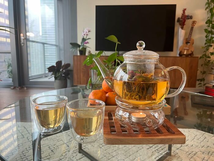Improve Mom's Tea Experience With The Glass Teapot