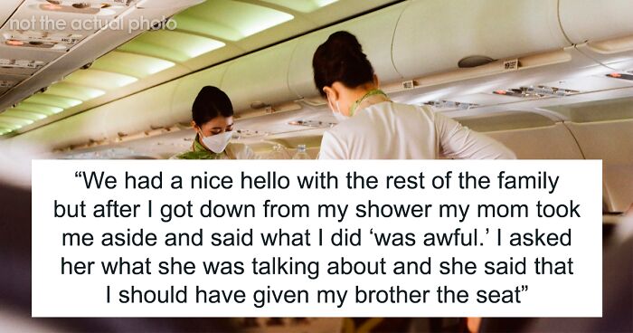 Sis Got A Free Upgrade To First Class On Long Flight, Family Is Furious She Didn’t Give It To Bro