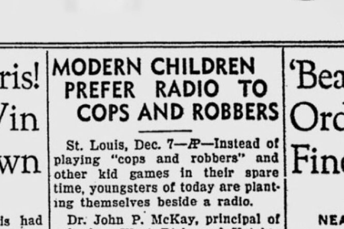 “Fear Of Old Things When They Were New”: 30 Interesting Vintage Newspaper Clippings