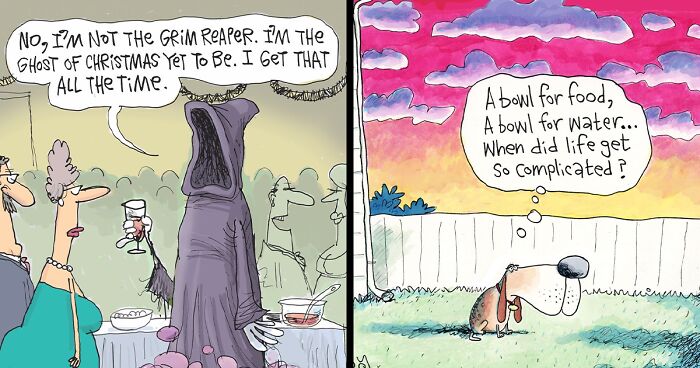 36 One-Panel Comics Featuring The Quirks Of Human Behavior, Animals And More (New Pics)