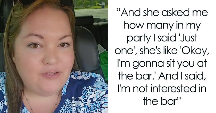 Woman Gets An Attitude For Asking For A Table Instead Of A Bar Seat, Reveals She’s A Mystery Shopper