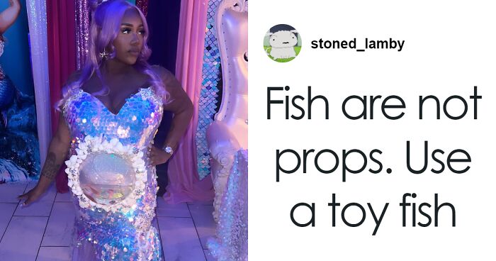 Outrage After Woman Appears To Vie For Beyoncé’s Attention With “Cruel” Dress Made With Live Fish