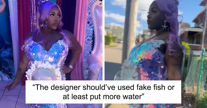 Outrage After Woman Appears To Vie For Beyoncé’s Attention With “Cruel” Dress Made With Live Fish