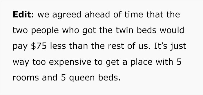 Obese Woman Turns To Friend Asking To Switch B&B Rooms, Ends Up Sobbing Instead Obese Woman Turns To Friend Asking To Switch B&B Rooms, Ends Up Sobbing Instead