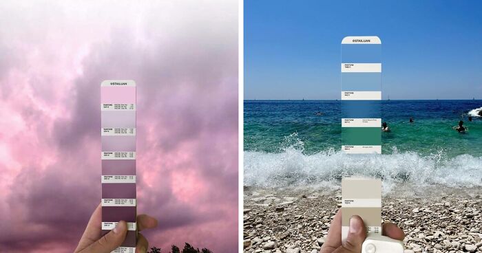Pantone In The Wild: Designer Matches Pantone Colors To Natural Landscapes And Cities (70 New Pics)