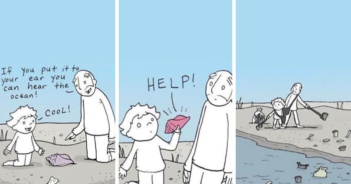 Dad Creates Honest Comics About The World And Kindness (26 New Pics)