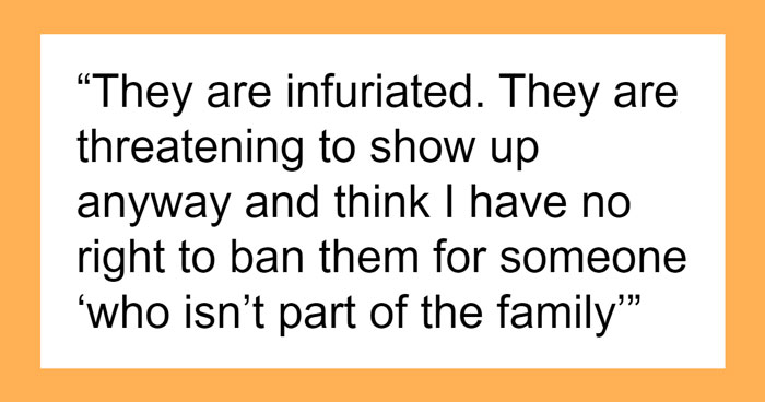 Parents Won’t Acknowledge Son’s Marriage, Daughter Bans Them From Her Kid’s Birthday