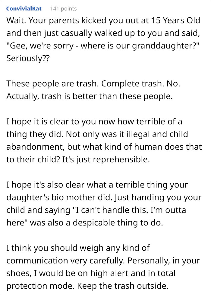 Teen Is Kicked Out For Getting Girl Pregnant, 13 Years Later Parents Want To Meet Their Grandkid Teen Is Kicked Out For Getting Girl Pregnant, 13 Years Later Parents Want To Meet Their Grandkid