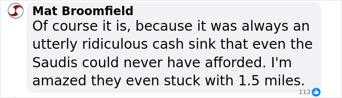 From 105 Miles To Just 1.5 Miles Long: Saudi Arabia’s $1 Trillion Project Faces Pullback From 105 Miles To Just 1.5 Miles Long: Saudi Arabia’s $1 Trillion Project Faces Pullback